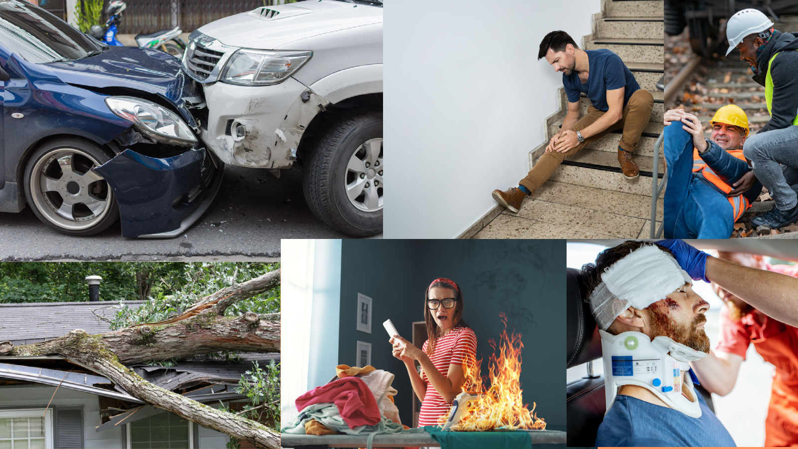 ¿Cómo me ayudan mis seguros en caso de un accidente?